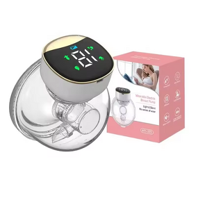 Wearable Breast Pump - 2024 New - Trending Breastfeeding Milk Extractor Hands Free Silicone