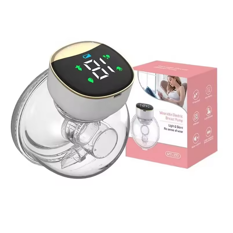 Wearable Breast Pump - 2024 New - Trending Breastfeeding Milk Extractor Hands Free Silicone