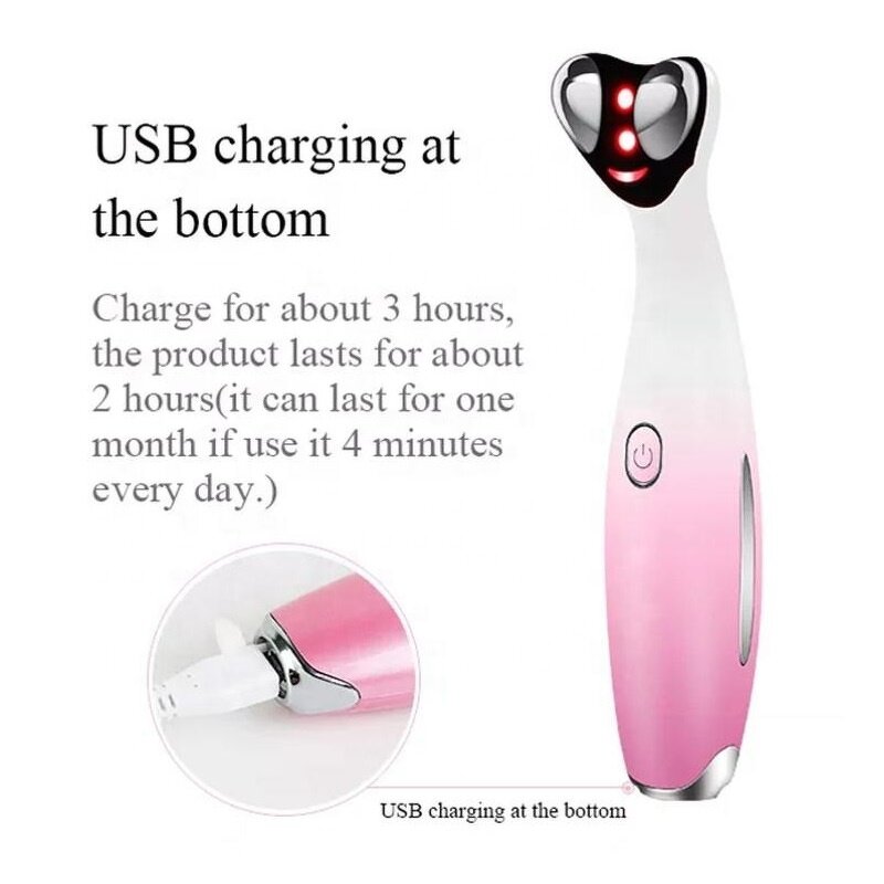 RF Eye EMS Device - Dark Circle - Rechargeable Facial Eye Lip Beauty Lifting Device