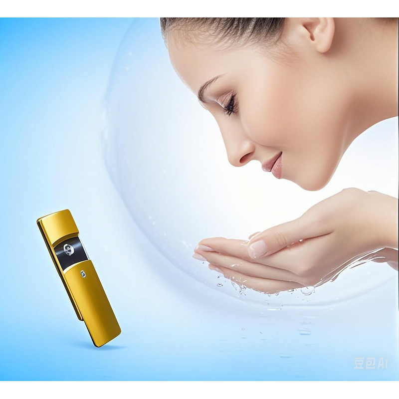 Nano Spray Face Machine - 2025 Label - Electric Mini USB Tan Mist Portable Facial Sprayer