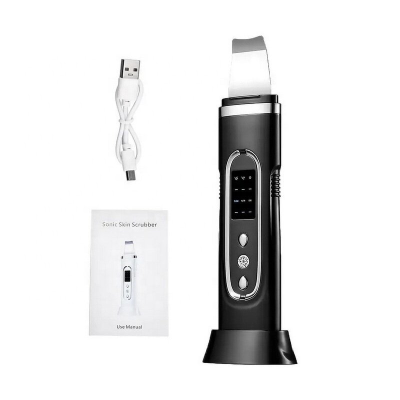 Ultrasonic Skin Scrubber - 2025 New USB - High-Frequency Vibration Deep Face Cleaning