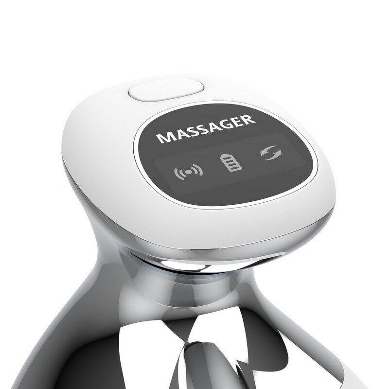 Cordless Scalp Massager - Electric Head - Kneading Handheld Portable Head Scratcher Tool