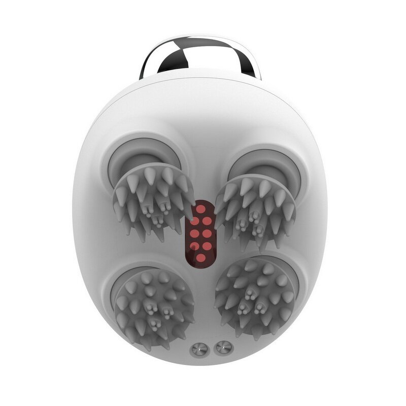 Electric Scalp Massager - Handheld - Kneading Nodes Full Body Portable Head Scratcher