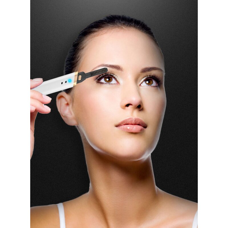 Electric Eyelash Curler - Rechargeable - Eye Beauty Heated Curling Makeup Tool