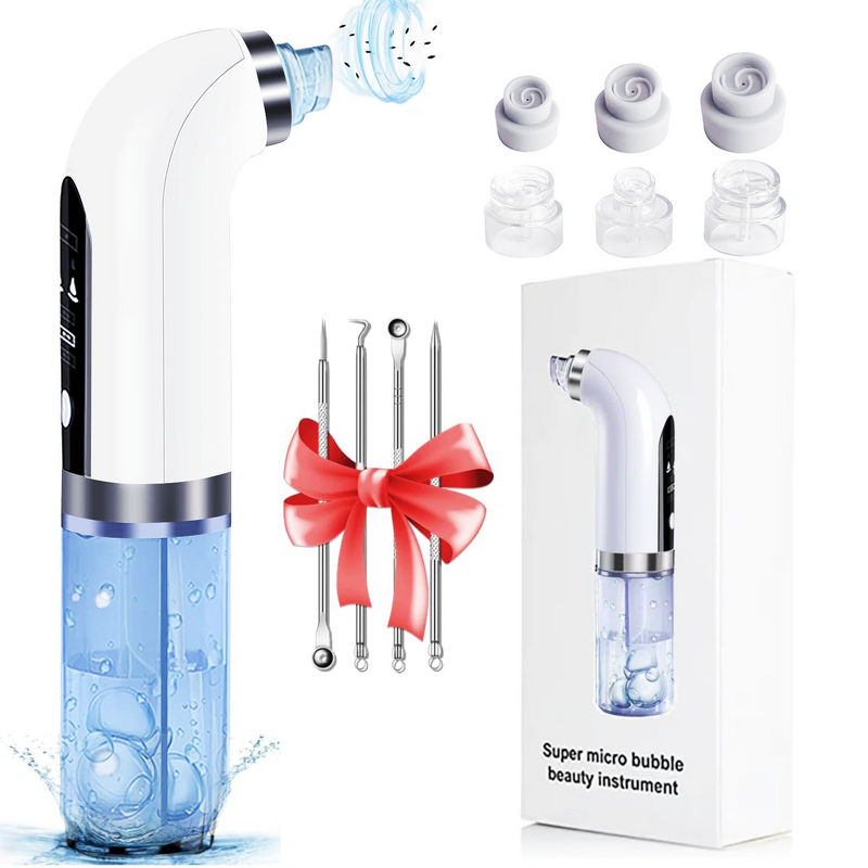 Electric Vacuum Machine - Portable - Acne Blackhead Removal Small Bubble Facial Body Tool