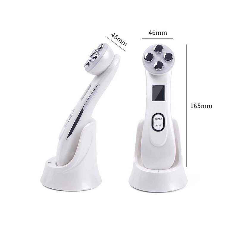 RF EMS Facial Tool - DS DS-V09 - Handheld Ultrasonic Vibration Ion Toning Acne Tightening