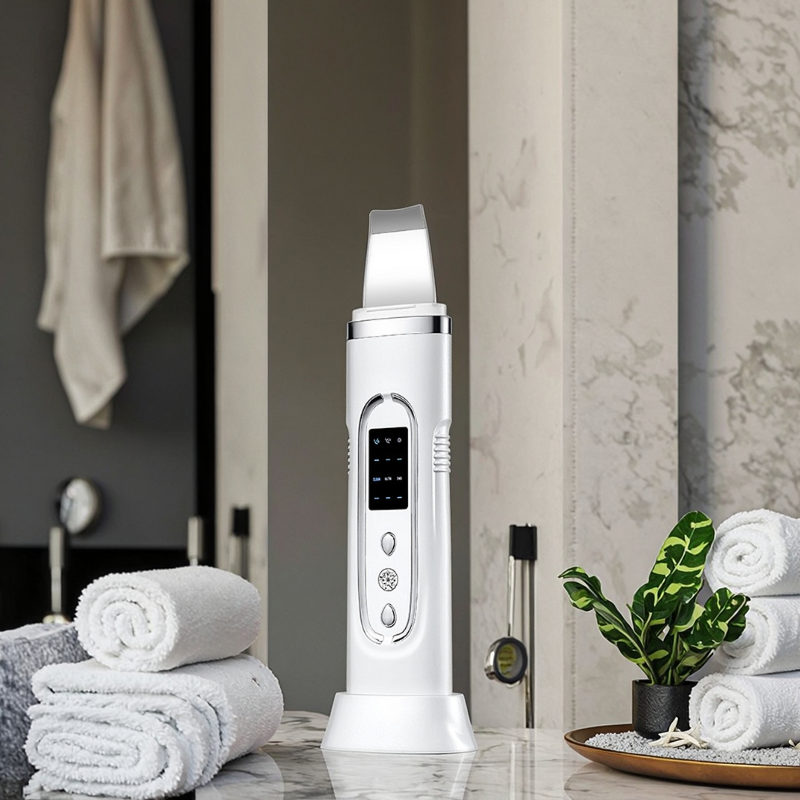 Ultrasonic Skin Scrubber - 2025 New USB - High-Frequency Vibration Deep Face Cleaning