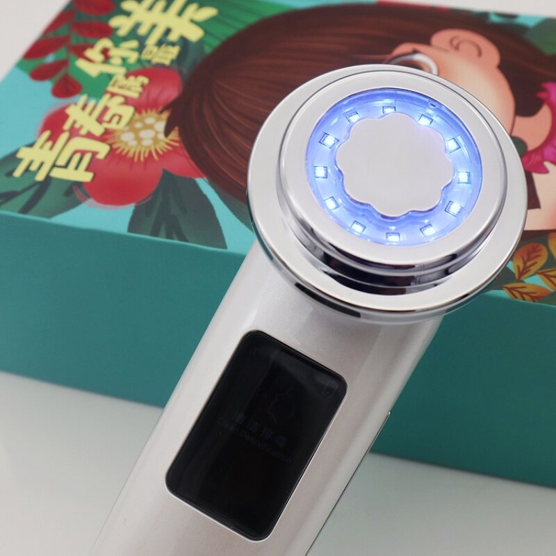 RF V Face Lift Device - 2025 Electric - Anti-aging 4 Colors Led Light Therapy Neck Beauty