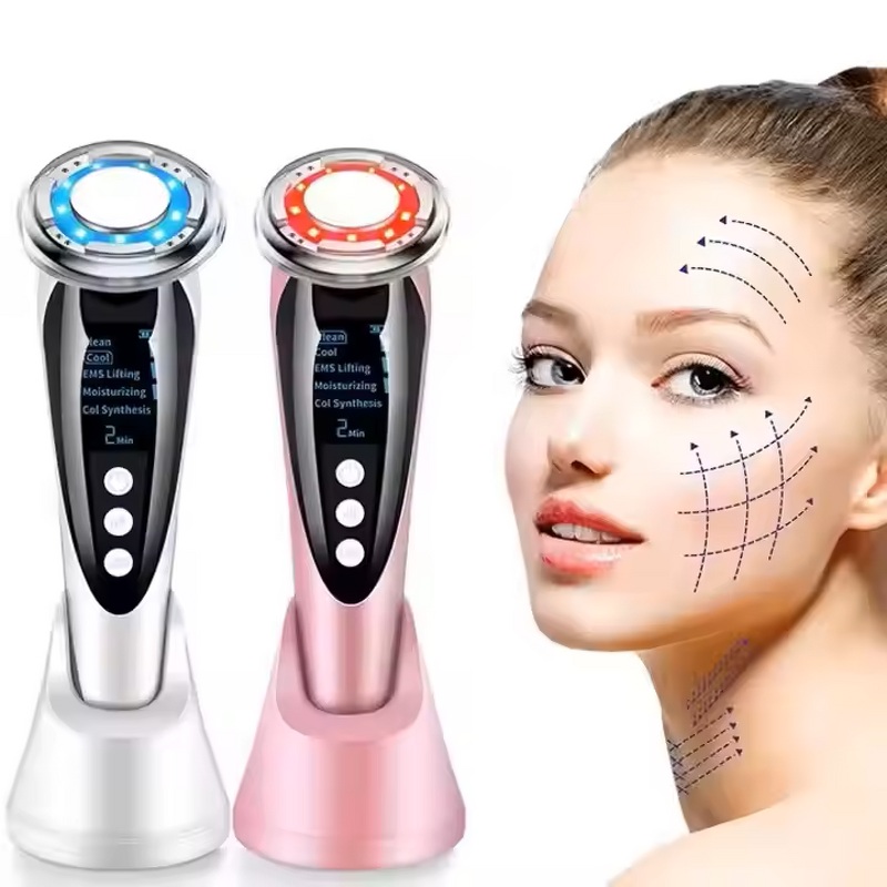 Microcurrent Face Lift Device - 2025 Best - Anti-aging Wrinkles Removal Facial Skin Tighten