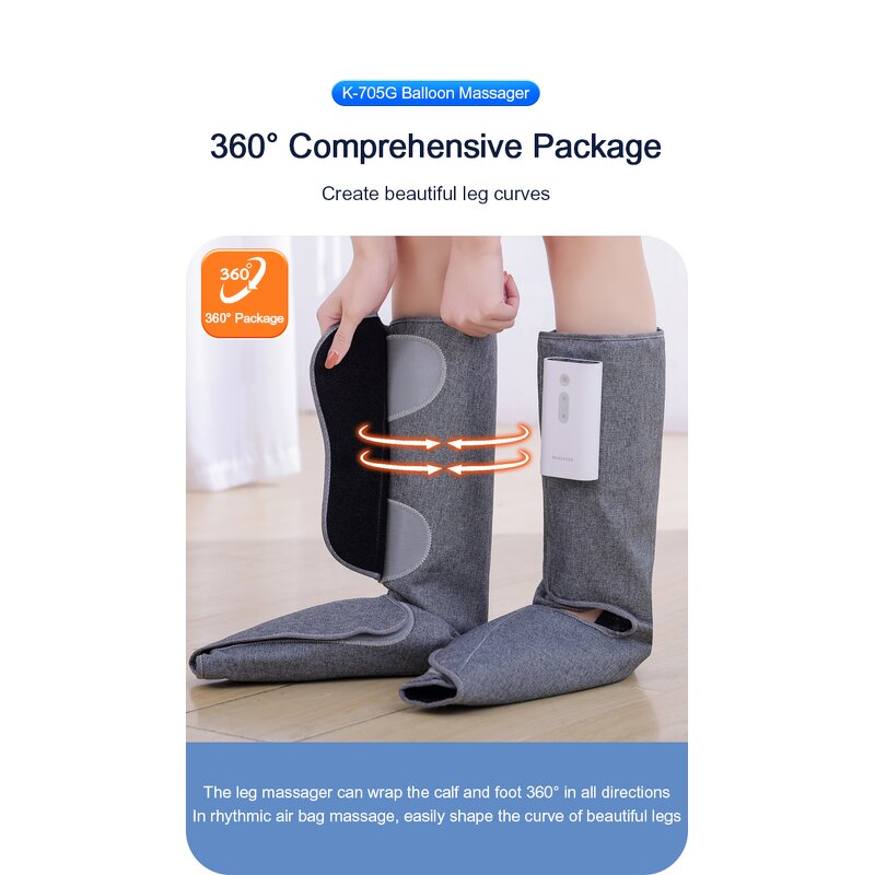 Air Compression Leg Massager - Manufacturer - Smart Portable air Relax Professional