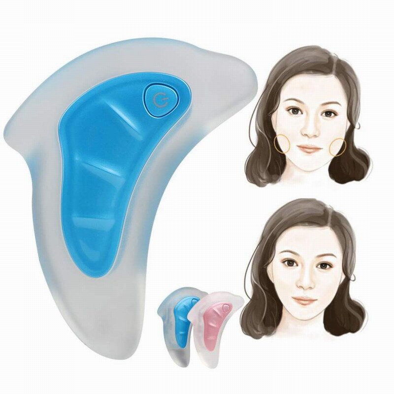 Led Facial Massager - New Products - Handheld Face Heating Scraping Plate Lifting Device