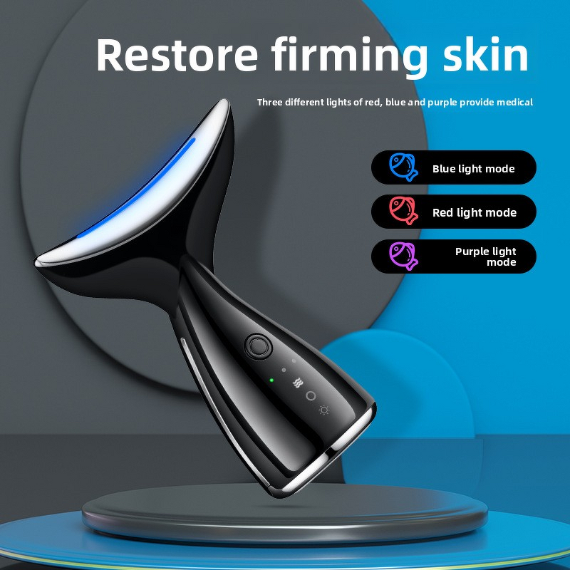 LED Neck Massager - Electric ABS - Beauty Instrument Facelift Neck Care Light Therapy