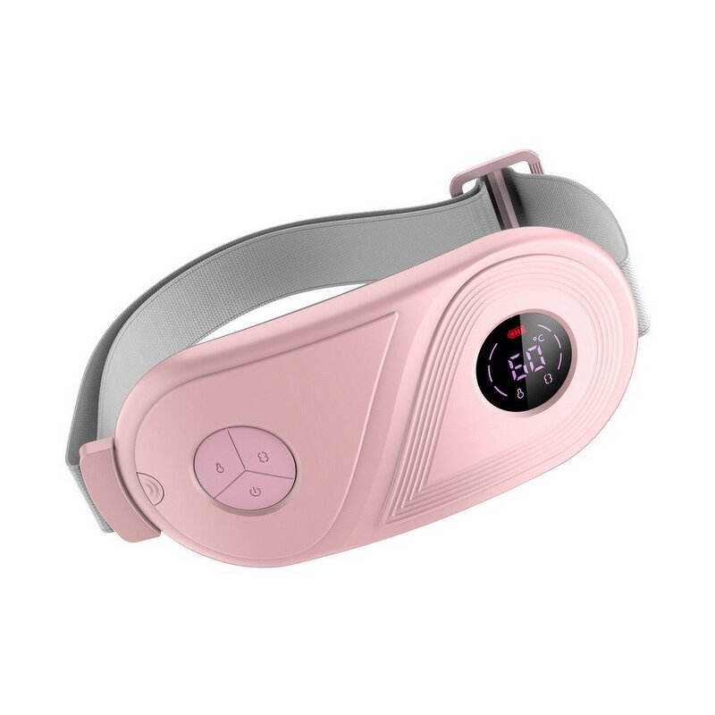 Menstrual Heating Belt - Portable ABS Electric - Desktop Handheld Warm Vibration Period Pain