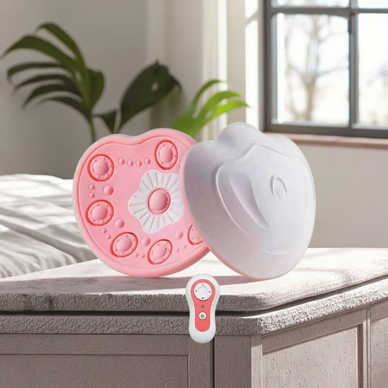 Silicone Breast Massager - Electric - Anti-Sagging Hot Vibration Chest Enlargement Enhancer