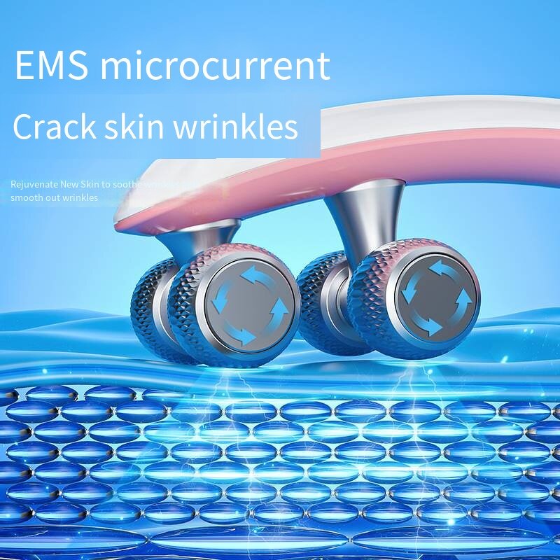 V Line Face Slimming Device - Handheld - Double Chin Remover 3d Roller Massage Skin Care