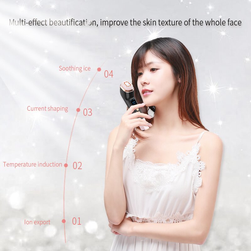 RF Skin Tightening Device Manufacturer - New Trending Wireless Micro Current for Lifting