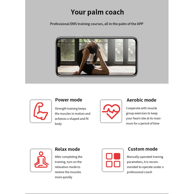 EMS Trainer Suit Manufacturer - 3XL MBODY App Control Wireless Large Size