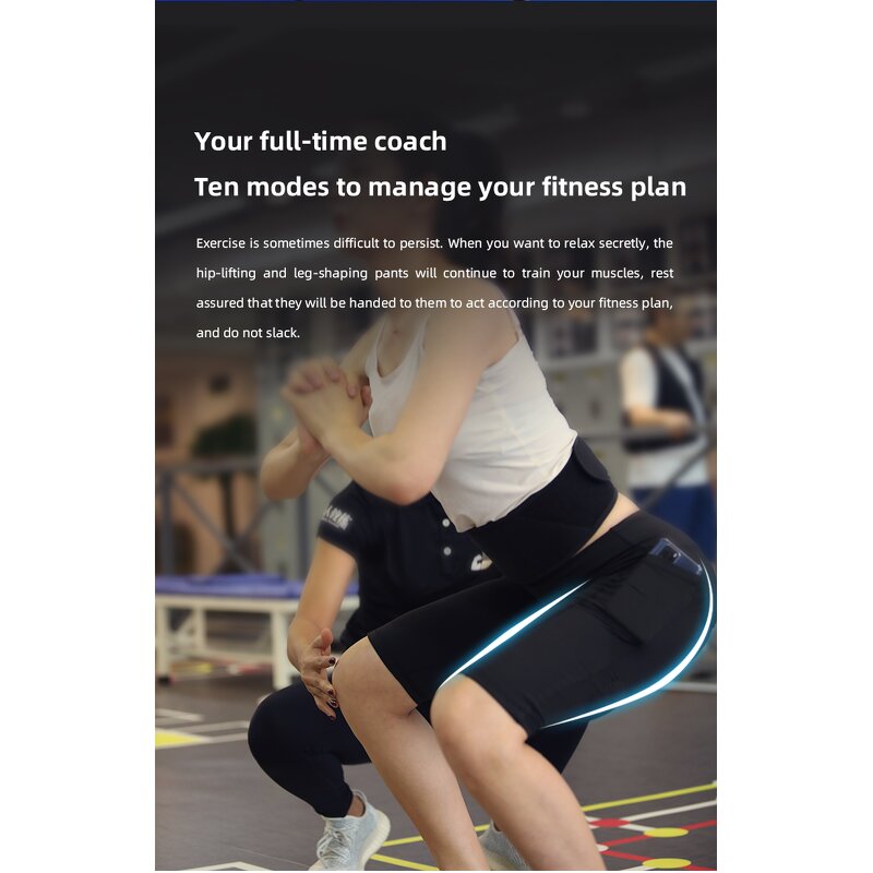 EMS Shorts Manufacturer - OEM ODM Slimming Electric Muscle Stimulator for Fitness Yoga