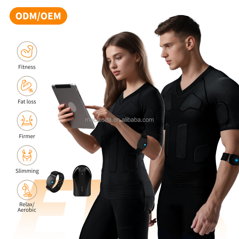 EMS Training Suit Manufacturer - Full Body Workout with Rechargeable Control & OEM ODM