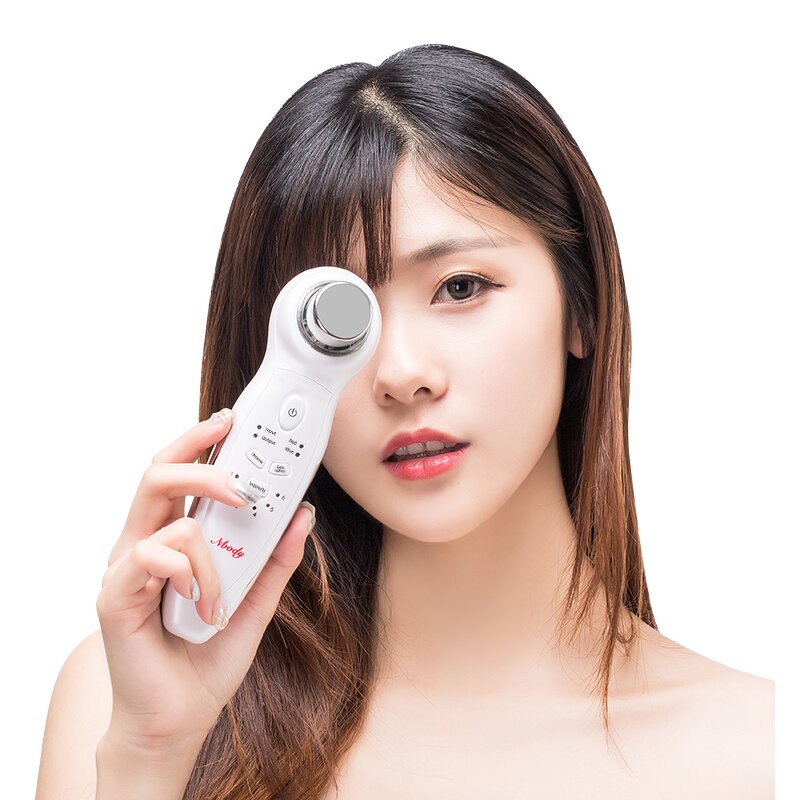 Facial Massager Manufacturer - LED Light Therapy Anti Acne 5 in 1 Skin Tightening