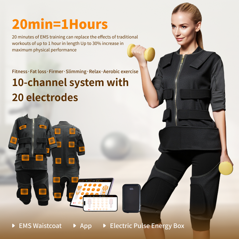 EMS Smart Vest Manufacturer - MBODY Wireless Muscle Stimulator for Athletes