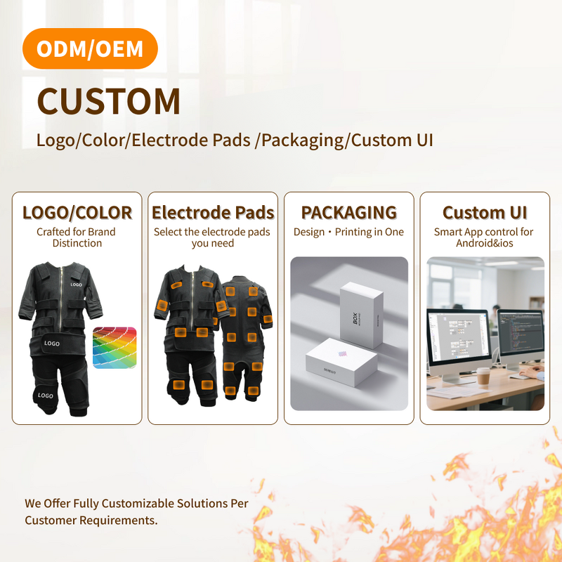 EMS Fitness Vest Manufacturer - MBODY Wireless Smart Electric Muscle Stimulator