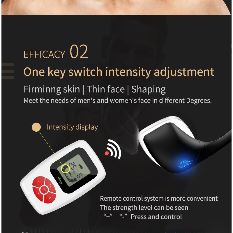 Jawline Trainer Manufacturer - EMS Microcurrent Face Shaper Beauty Device for Men Women