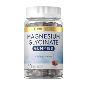 Magnesium Gummies Factory - OEM Private Label Magnesium Glycinate Gummies Sugar-free Potassium Magnesium Supplements