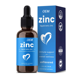 Zinc Liquid Drops Factory - OEM Private Label Custom Zinc Liquid Drops Support Immune Health Energy Supplement