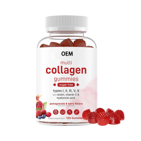Collagen Gummies Manufacturer - OEM Collagen Gummies Hair Skin Nails Supplements Against Aging Skin Whitening