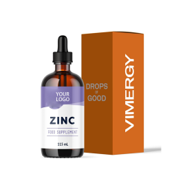 Zinc Supplement Drops Manufacturer - OEM/ODM Fast Absorbing 115 mL Liquid Drops Zinc Supplement for Immune Support