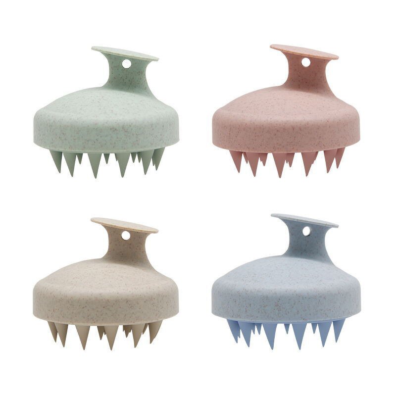 Hair Growth Brush Manufacturer - Scalp Root Stimulator Wheat Straw Cleaning Reusable