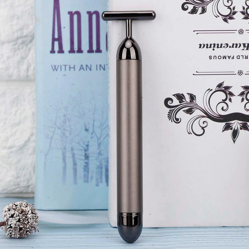 Facial Massager Manufacturer - 24K Golden 3D Roller Stainless Steel Anti-Wrinkles Firming