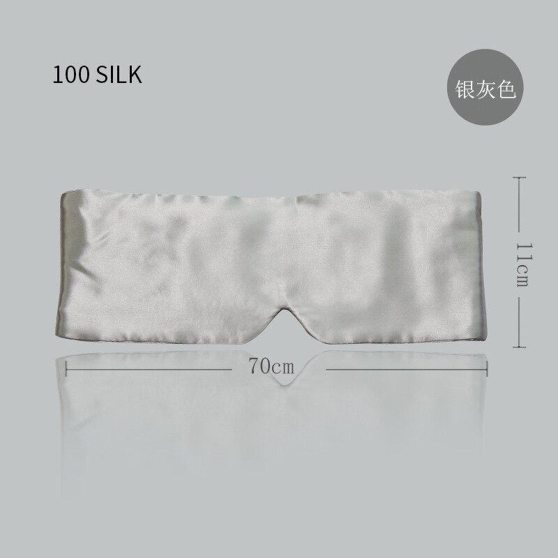 Silk Sleep Mask Manufacturer - 19 Momme 100% Pure Hypoallergenic Blackout for Deep Sleep