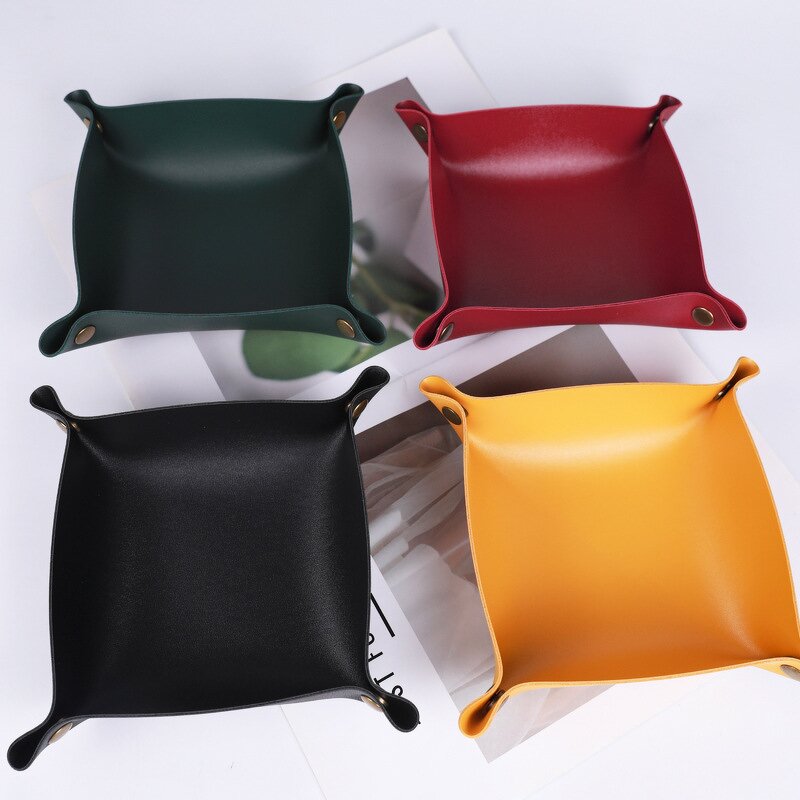 Dice Tray Manufacturer - Elegant PU Storage Holder for Rolling Case Tabletop Games