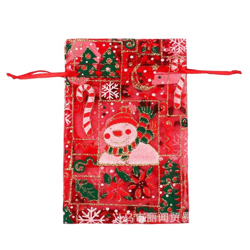 Gift Bag Manufacturer - Mini Multi Color Christmas Assorted Size with Hanging Tags