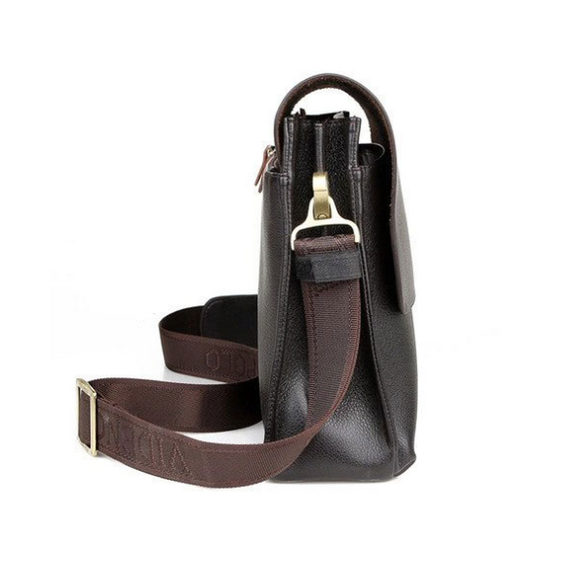 Messenger Bag Manufacturer - Polo Men Leather Casual Travel Cross Body Business Brown