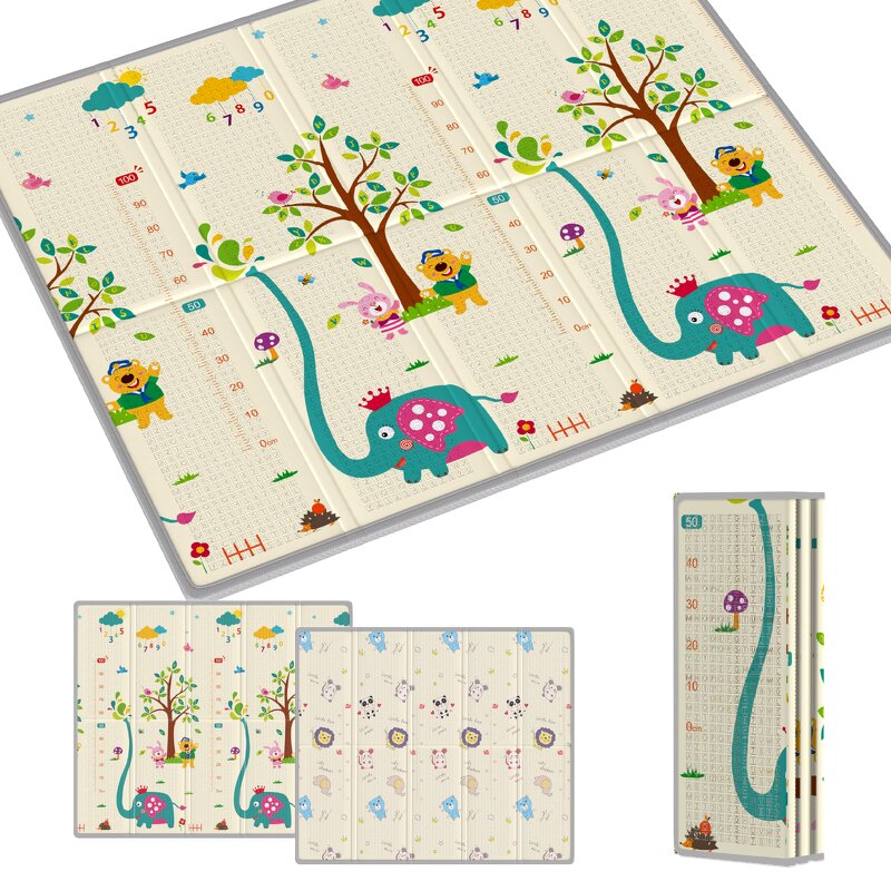 Playmat Manufacturer - Reversible Waterproof Foldable Foam with Edge Reinforcement for Babies