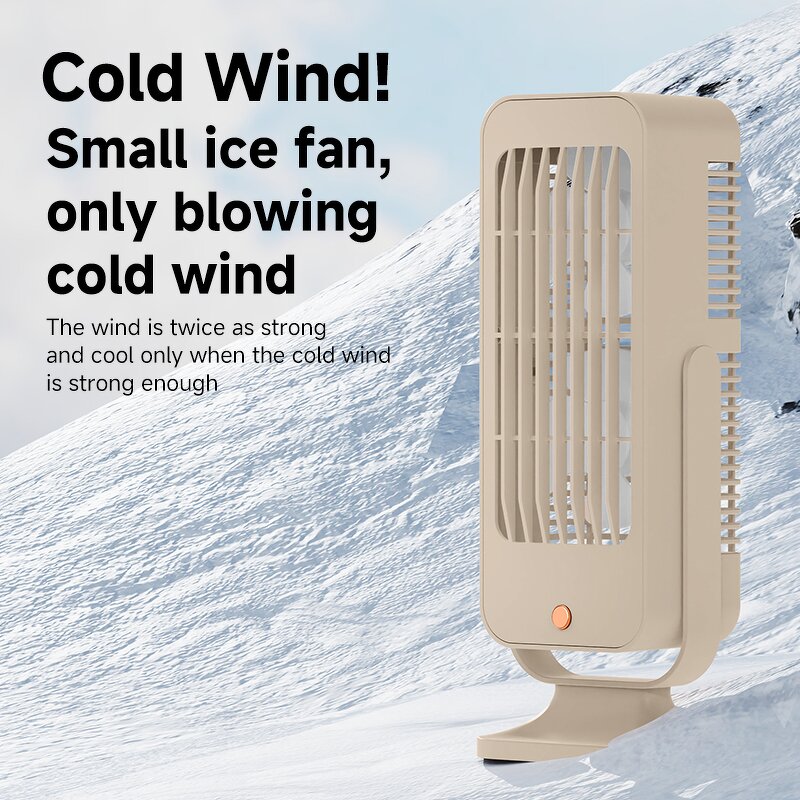 Table Fan Manufacturer - Wholesale Portable Mini Double Blade Large Air Volume USB Battery