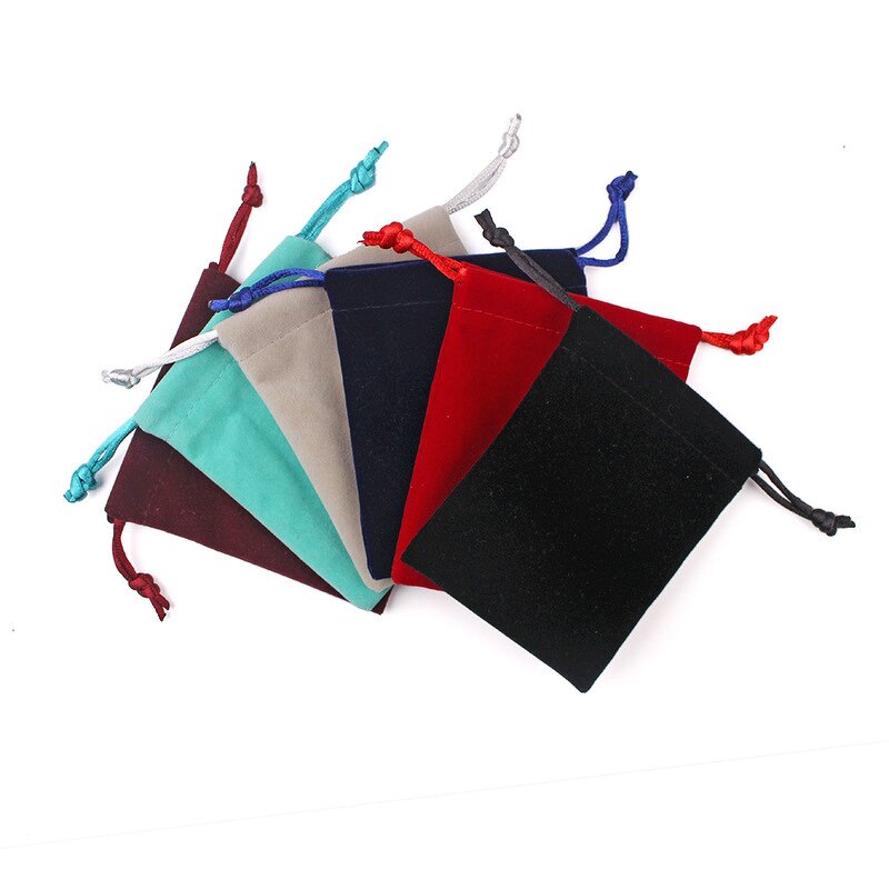 Jewelry Storage Bag Manufacturer - Eco-Friendly Velvet Drawstring for Gift Wedding Candy