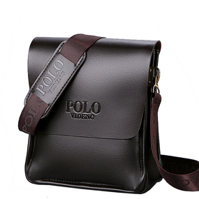 Messenger Bag Manufacturer - Polo Men Leather Casual Travel Cross Body Business Brown