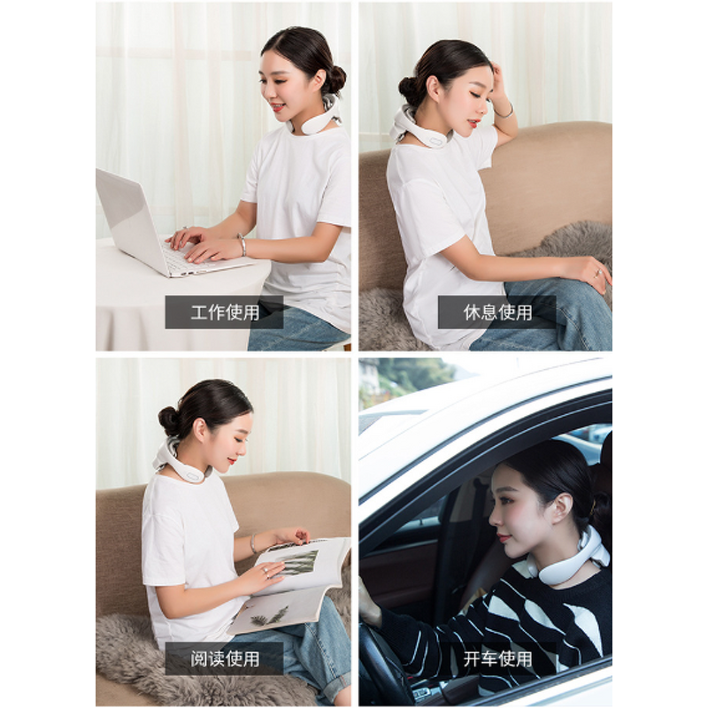 Neck Massager Manufacturer - EMS Low Frequency Pulse Shiatsu with Deep Tissue Kneading Heating