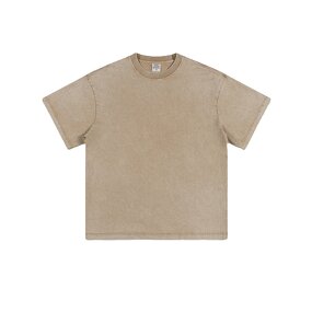 T-Shirt Manufacturer - Wholesale Custom Printed Heavyweight 305 GSM Cotton Plus Size O-Neck