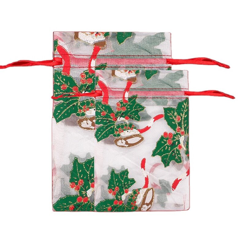 Gift Bag Manufacturer - Mini Multi Color Christmas Assorted Size with Hanging Tags