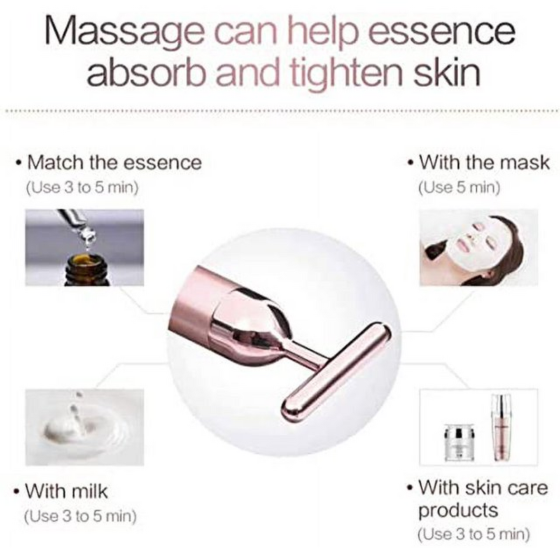 Beauty Bar Manufacturer - 24K T-Shaped Stainless Steel High-Vibration Anti-Wrinkles
