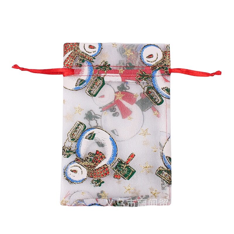 Gift Bag Manufacturer - Mini Multi Color Christmas Assorted Size with Hanging Tags