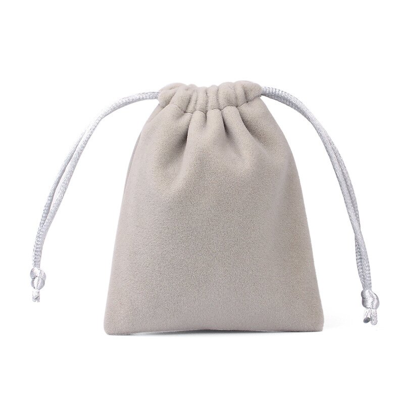 Jewelry Storage Bag Manufacturer - Eco-Friendly Velvet Drawstring for Gift Wedding Candy