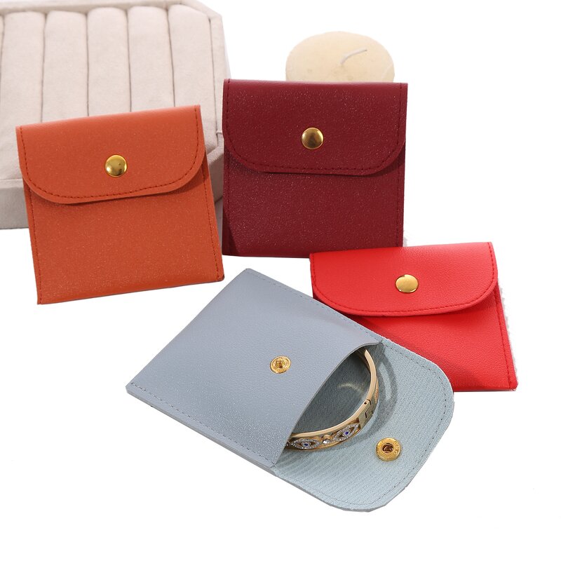 Travel Storage Bag Manufacturer - Mini Pu Leather Coin Purse Snap Closure Self-Closing