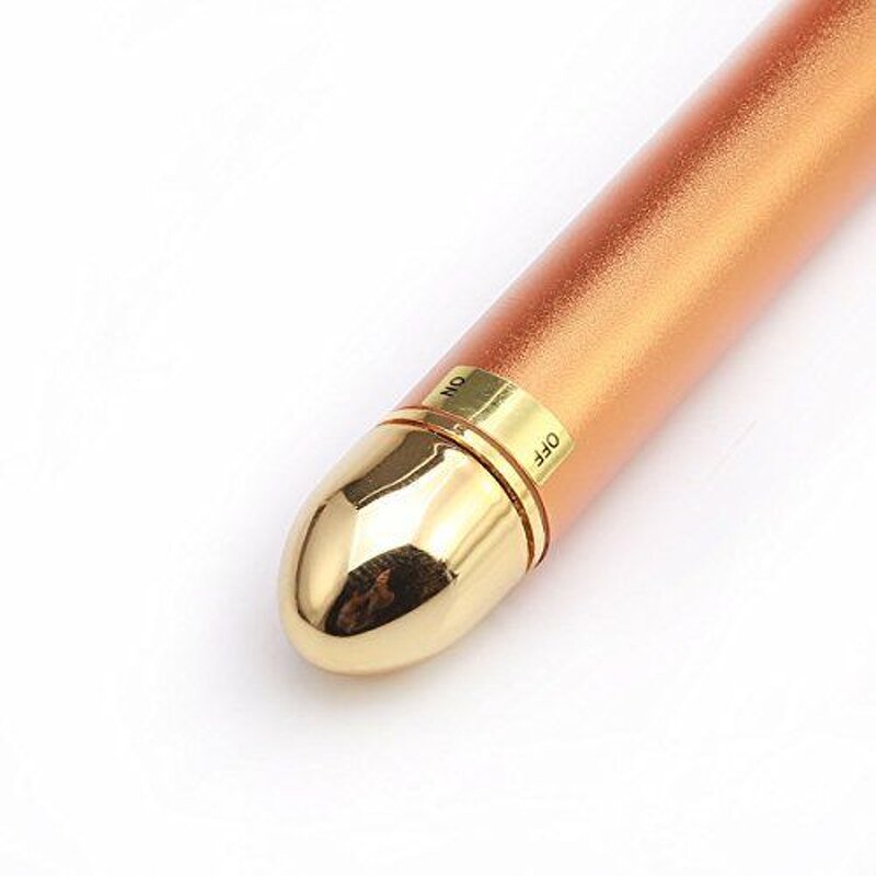Facial Massager Manufacturer - 24K Gold T-Shape Electric Roller Stainless Steel for Eye Care