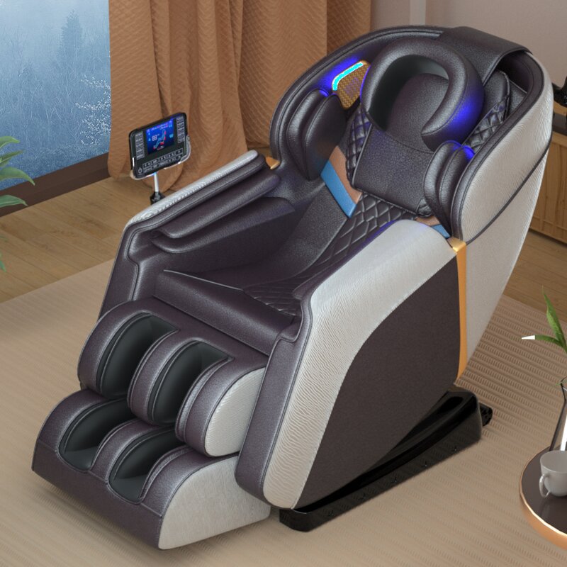Massage Chair - Manufacturer - 3D Zero Gravity Vibrating Heating Shiatsu Smart Recliner Foot Full Body